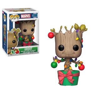 Marvel Holiday Baby Groot Funko POP!